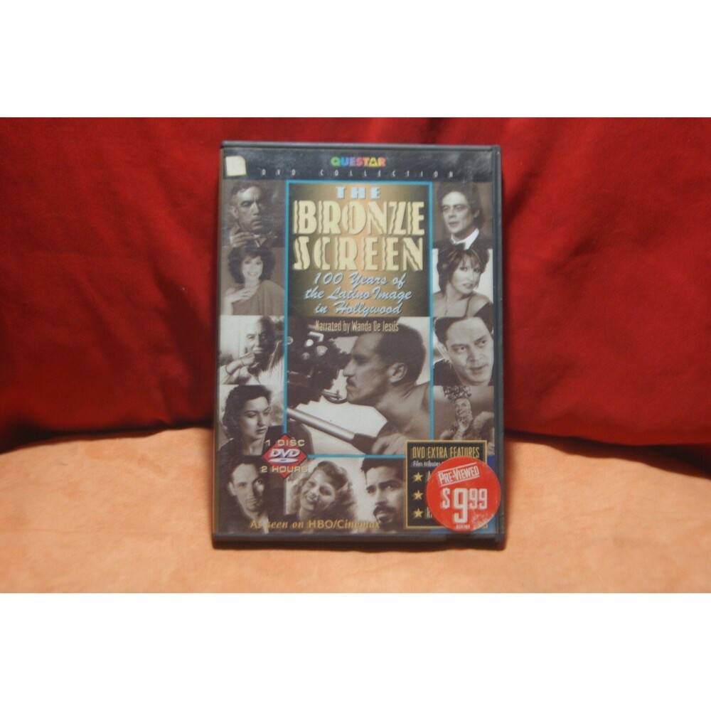 The Bronze Screen DVD (2003) Blockbuster 100 Years Latino Hollywood Education